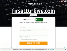 Tablet Screenshot of firsatturkiye.com